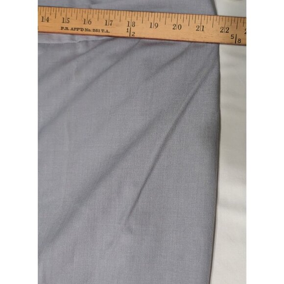 Jones New York Womens Modern Fit Stretch Pants 20W Light Gray Slim Thru Thigh - Picture 11 of 12